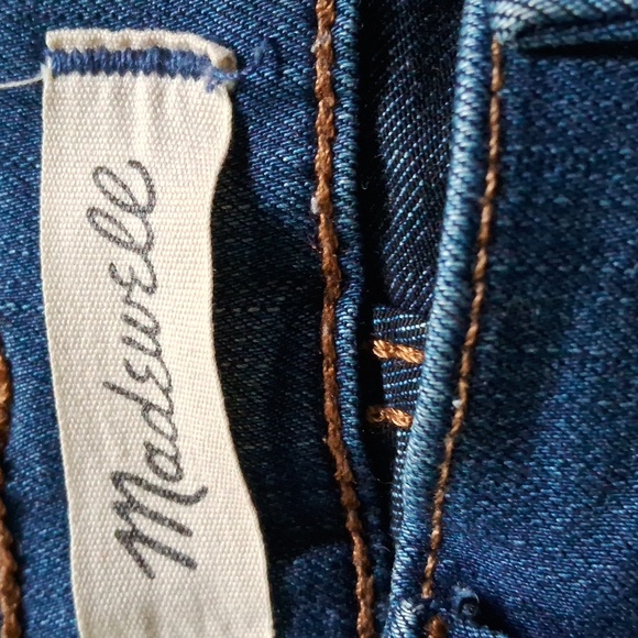 Madewell Road Tripper woman size 25 denim blue jeans - Picture 3 of 6